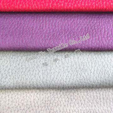 Polyester Embossed Velvet Suede Microfiber Fabric (G69-24)